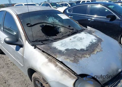 2000 Dodge Neon Highline из США, поврежденный, VIN 1B3ES46C8YD725604